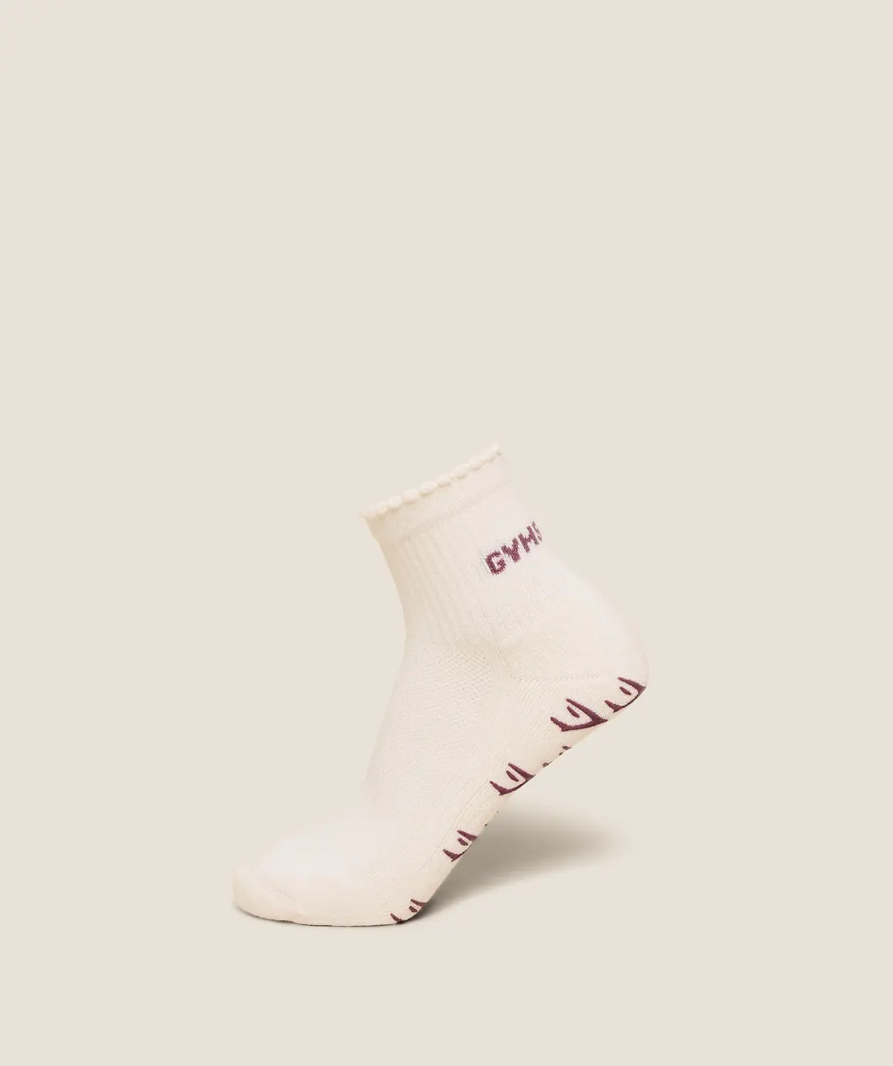 Frill Pilates Midi Sock