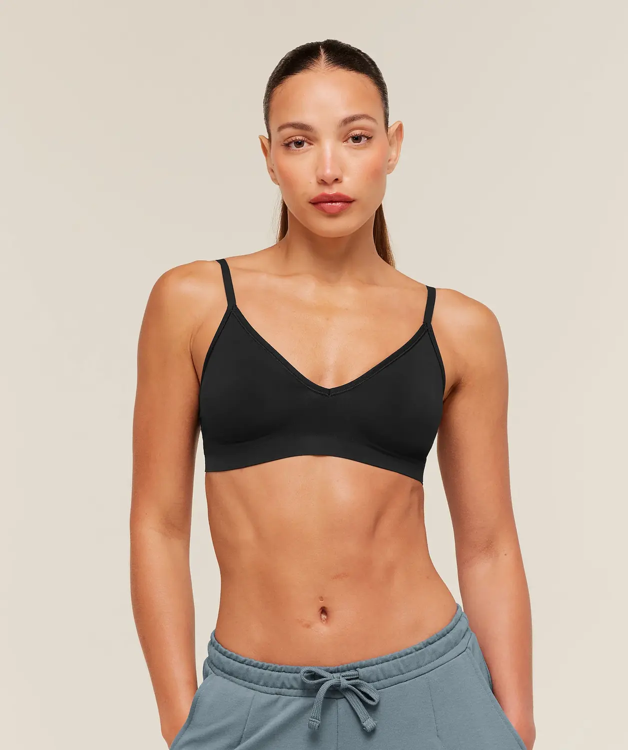Featherform V-Neck Bralette