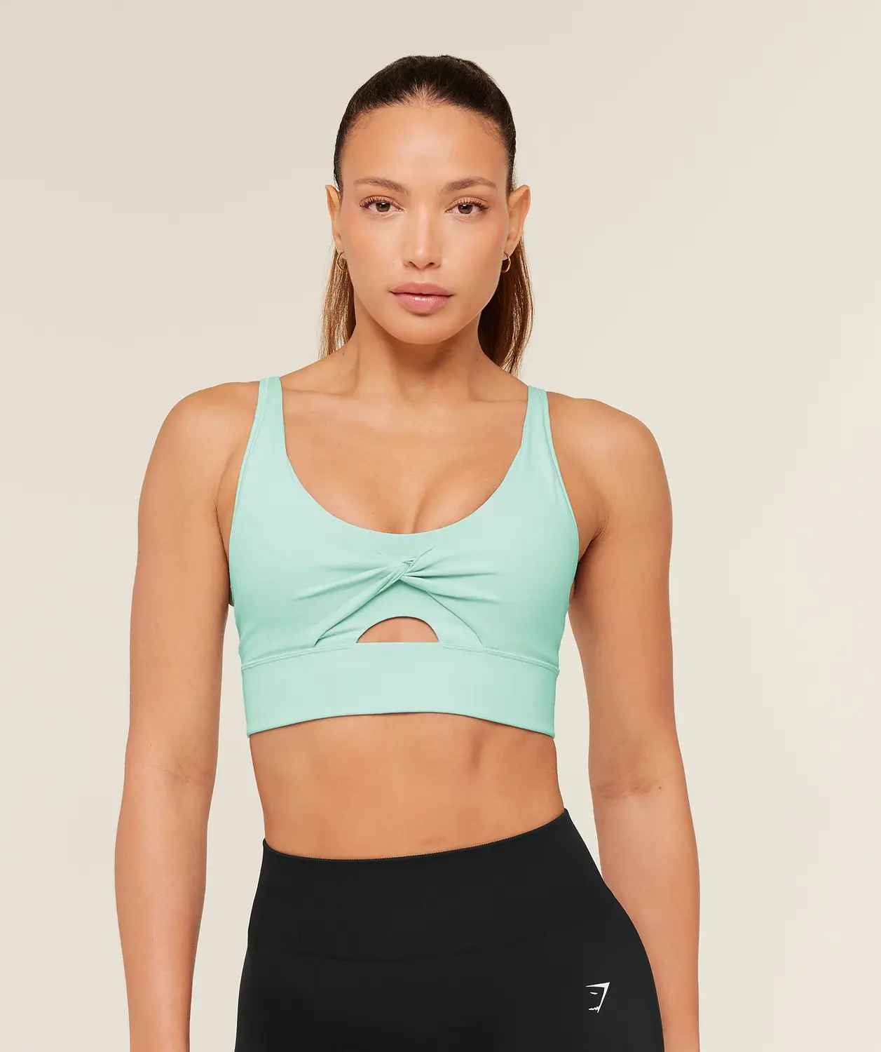 Twist Front Sports Bra Medium Support