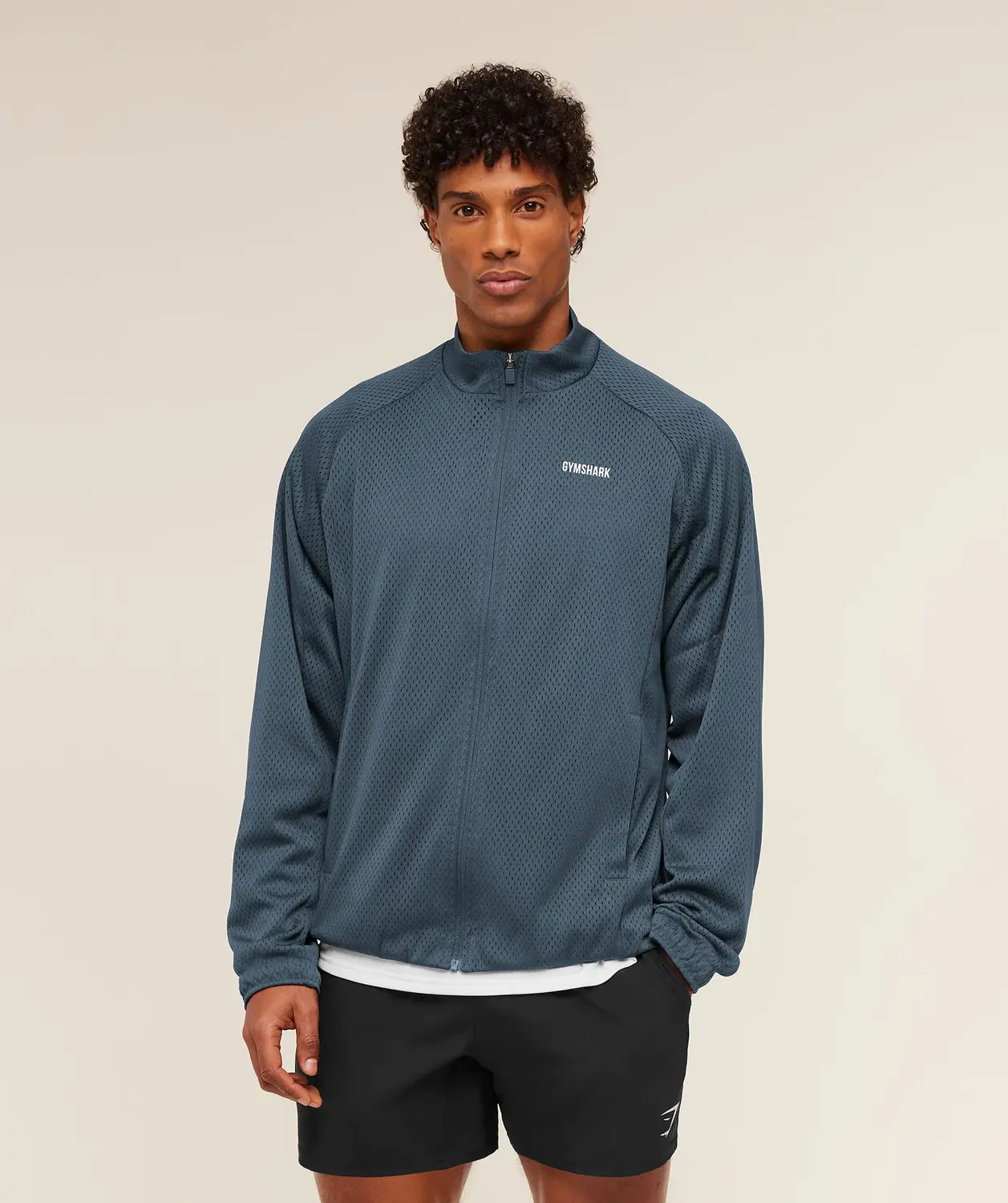 Train Zip Through Jacket Oversized Fit