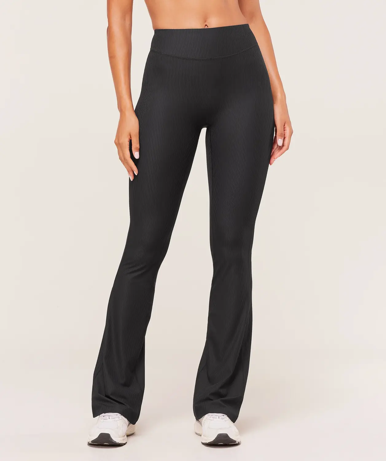 Ribbed Flared Leggings Regular