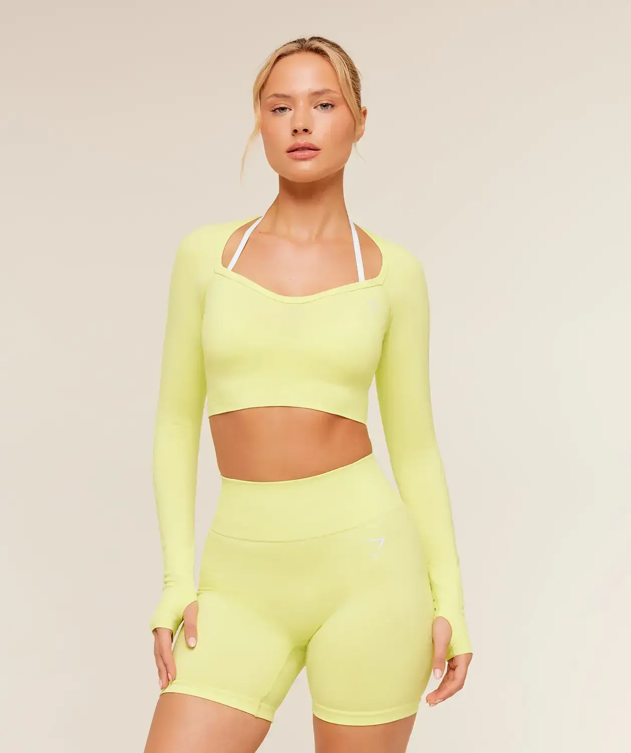 Vital Sweetheart Neck Crop Top